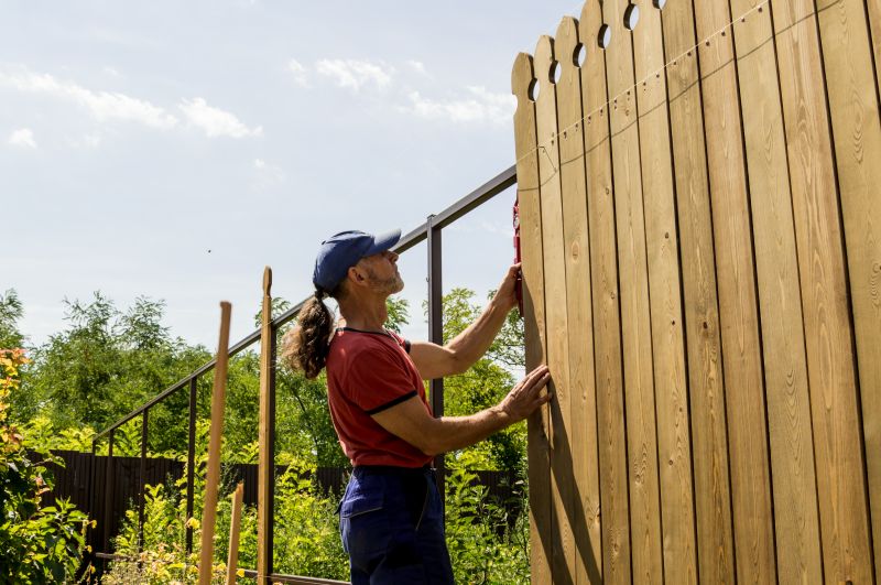 Fence Building Process