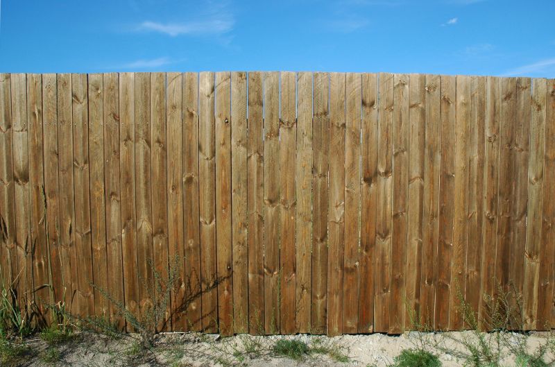 Pine Fence Installation